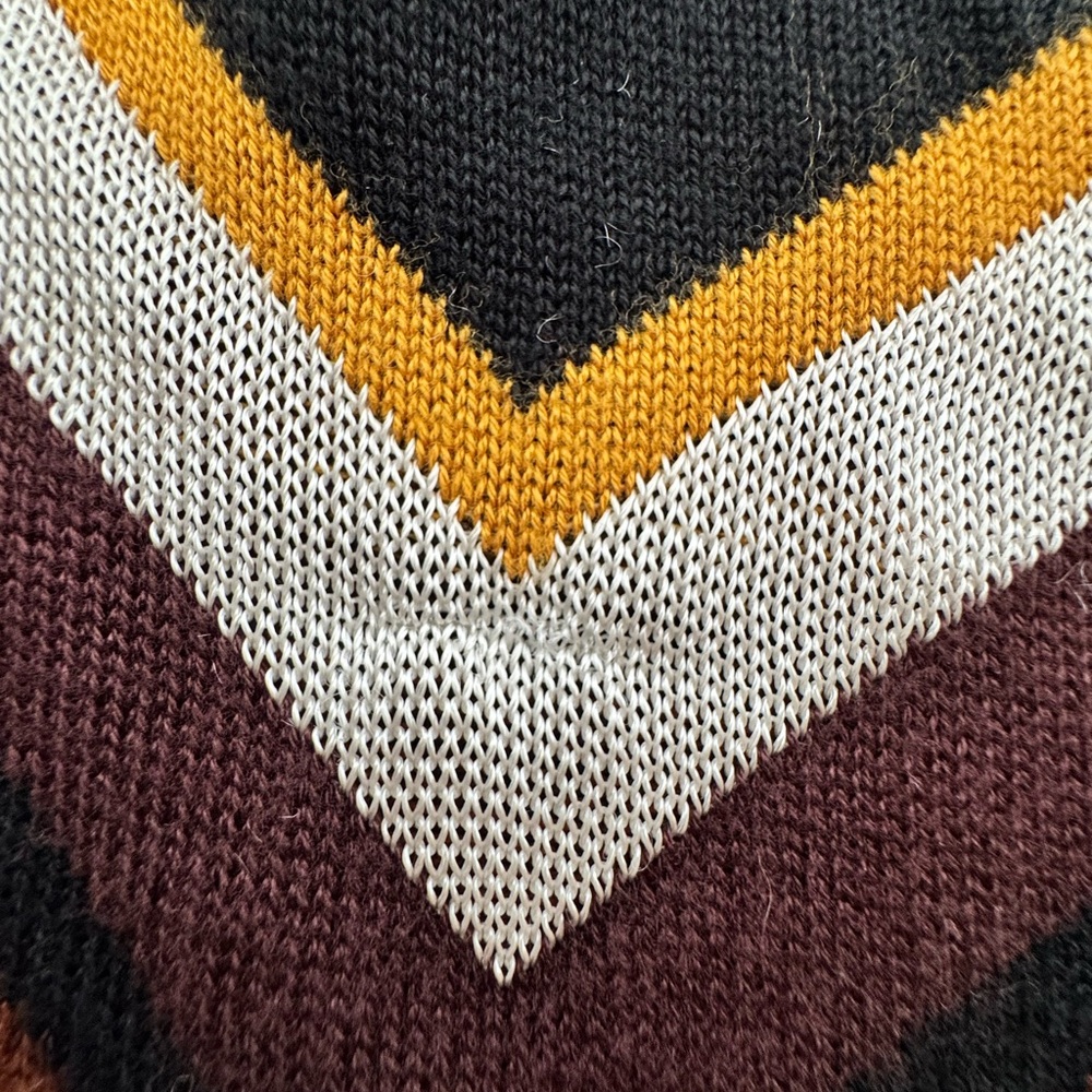 Missoni for Target Chevron Cardigan XS Open Front Zigzag Boho Duster Sweater - Picture 6 of 7